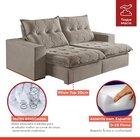 Sofá Retrátil E Reclinável Modulado 3 Lugares 250cm França  C