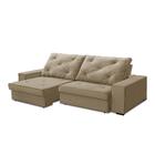 Sofá Retrátil E Reclinável Molas Ensacadas 2,10m Agatha Velud