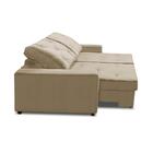 Sofá Retrátil E Reclinável Molas Ensacadas 2,10m Agatha Velud