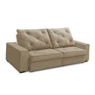 Sofá Retrátil E Reclinável Molas Ensacadas 2,10m Agatha Velud