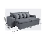 Sofá Retrátil E Reclinável Molas Ensacadas 2 Lugares 230cm Br