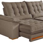 Sofá Retrátil E Reclinável Molas Ensacadas 3 Lugares 230cm Is