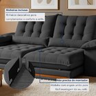 Sofá Retrátil E Reclinável Molas Ensacadas 3 Lugares 230cm Is