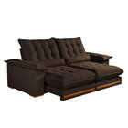 Sofá Retrátil E Reclinável Molas Ensacadas 3 Lugares 250cm Is