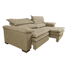 Sofá Retrátil E Reclinável Molas Ensacadas Cama Inbox Botonê