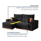 Sofá Retrátil E Reclinável Molas Ensacadas Pillow Top 25cm 3
