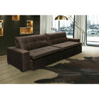 Sofá Retrátil E Reclinavel Oklahoma 2,32 Mts Com Molas E Pill