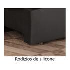 Sofá Retrátil E Reclinável Orion 2,30m 04 Lugares Txr Cinza