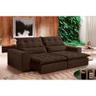 Sofá Retrátil E Reclinável Orion 2,90m 05 Lugares Txr Marrom