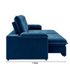 Sofá Retrátil E Reclinável Slim 250cm 4 Lugares Fofao Premium