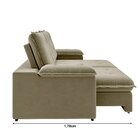 Sofá Retrátil E Reclinável Slim 250cm 4 Lugares Fofao Premium