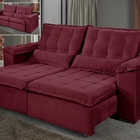 Sofá Retrátil E Reclinável Três Marias Estofados Teixeira  Bo