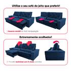 Sofá Retrátil E Reclinável Vancouver De 3 Lugares - Hellen -