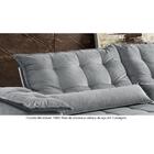 Sofá Retrátil E Reclinável Zeus 1,80m 02 Lugares Txr Prata