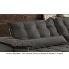 Sofá Retrátil E Reclinável Zeus 2,90m 05 Lugares Txr Cinza