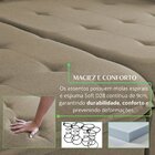 Sofá Retrátil Muriaé 4 Lugares 210 Cm Linho Bege