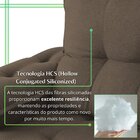 Sofá Retrátil Muriaé 4 Lugares 250 Cm Linho Marrom