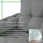 Sofá Retrátil Muriaé 4 Lugares 290 Cm Linho Cinza