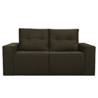 Sofá Retrátil Polo 1,80m Confortavel Para Sala Suede Herrero