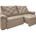 Sofá Retrátil Reclanável  2 50 Konfort Leblon Tc 7032 (veludo