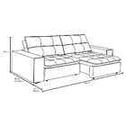 Sofá Retrátil Reclinável 160cm 2 Lugares Itália F05 Veludo Pr