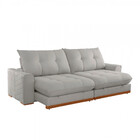 Sofá Retrátil Reclinável 2,1m Argo Veludo Com Molas Meu Sofá