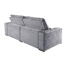 Sofá Retrátil/reclinável 200cm 3 Lugares Freemont Cinza