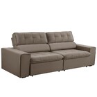 Sofá Retrátil Reclinável 230cm 3 Lugares Artemis F05 Veludo C