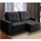 Sofá Retrátil Reclinável 230cm 3 Lugares Itália F05 Veludo Pr