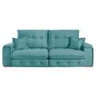 Sofá Retrátil Reclinável 230cm Istambul Yescasa Pistache