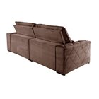 Sofá Retrátil/reclinável 240cm 4 Lugares Freemont Marrom