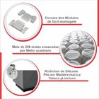 Sofá Retrátil/reclinável 240cm 4 Lugares Freemont Marrom