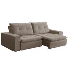 Sofá Retrátil Reclinável 250cm 4 Lugares Itália F05 Veludo Ca