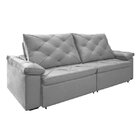 Sofá Retrátil Reclinável 2 50 Konfort Leblon Tc 7029 (veludo