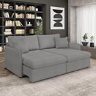 Sofá Retrátil Reclinável 2 Lugares 154cm Maili Bouclê K01 - D