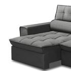 Sofá Retrátil Reclinável 3 Lugares 180cm Blanches F05 Veludo