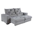 Sofá Retrátil Reclinável 3 Lugares 180cm Super Pillow Top Com