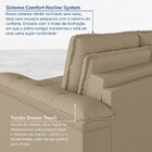 Sofá Retrátil Reclinável 3 Lugares 180cm Veludo Com Molas Pal