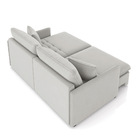 Sofá Retrátil Reclinável 3 Lugares 194cm Maili Veludo K01 - D