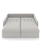 Sofá Retrátil Reclinável 3 Lugares 194cm Maili Veludo K01 - D