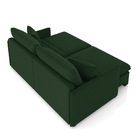 Sofá Retrátil Reclinável 3 Lugares 194cm Maili Veludo K01 - D