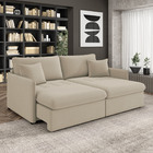 Sofá Retrátil Reclinável 3 Lugares 194cm Maili Veludo K01 - D