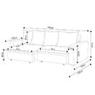 Sofá Retrátil Reclinável 3 Lugares 195cm Roma F05 Veludo Marr