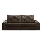 Sofá Retrátil Reclinável 3 Lugares 2,00m Com Porta Copos E Us