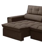 Sofá Retrátil Reclinável 3 Lugares 200cm Blanches F05 Veludo