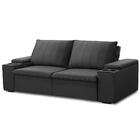 Sofá Retrátil Reclinável 3 Lugares 205cm Baluart F05 Veludo G