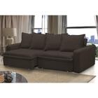 Sofá Retrátil Reclinável 3 Lugares 215cm Roma F05 Veludo Marr