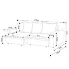 Sofá Retrátil Reclinável 3 Lugares 215cm Roma F05 Veludo Terr