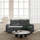 Sofá Retrátil Reclinável 3 Lugares 230cm Porta Copos E Usb Em