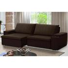 Sofá Retrátil Reclinável 3 Lugares 245cm Baluart F05 Veludo M